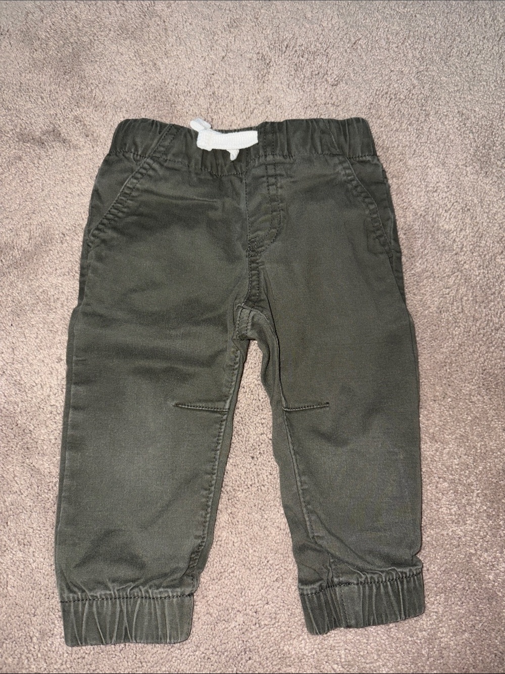 Cat & Jack Olive Green Kids Jogger Pants